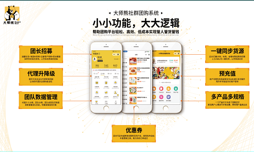 微信社群团购系统
