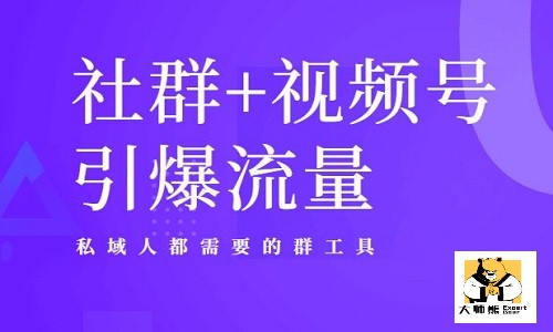 视频号变现组合拳：视频号+公众号+直播+社群